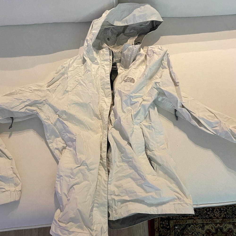 North face rain coat